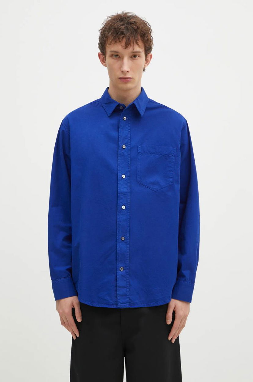 Skjorte WOOD WOOD Wood Wood Nico Relaxed Fit Shirt Blå | 12435300.1189