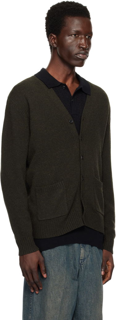 Sweater BEAMS BEAMS PLUS 7G Cardigan Grøn | 38150094103, 1
