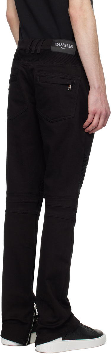 Jeans Balmain Balmain Slim-Fit Biker Jeans Sort | EH1MG115DF63, 2