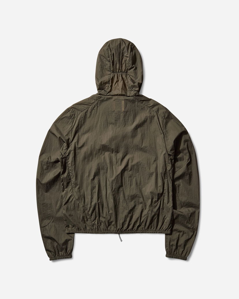 Vindjakke ROA Gly See Through Windbreaker Grøn | RBWW044FA22 GRN0012