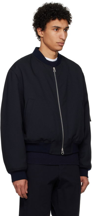Bomberjakke Jil Sander Jil Sander Padded Bomber Jacket Sort | J22BN0241_J70001, 4