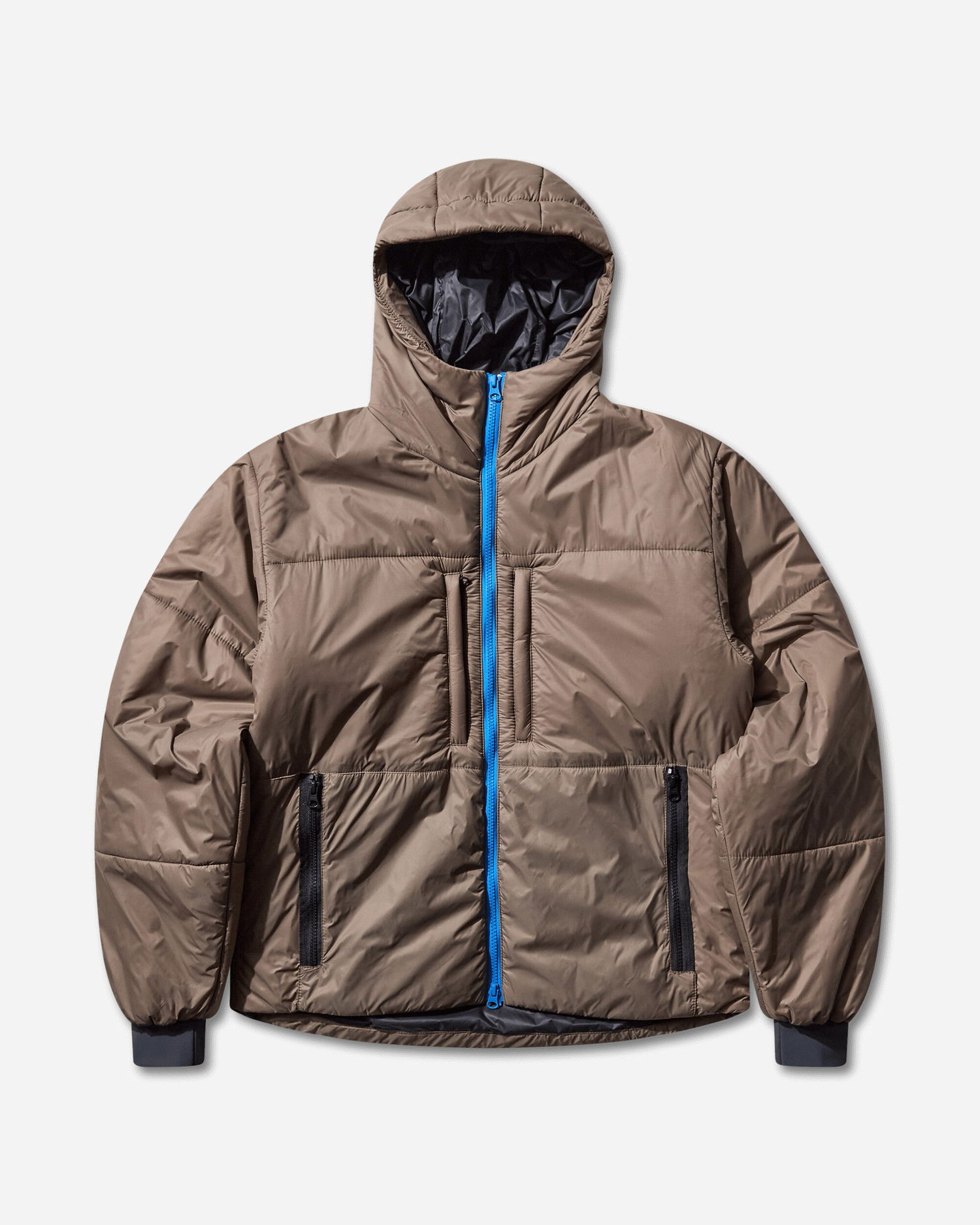Puffer jakke GR10K Hooded Puffer Jacket Brun | CG331194DQ57 57, 1
