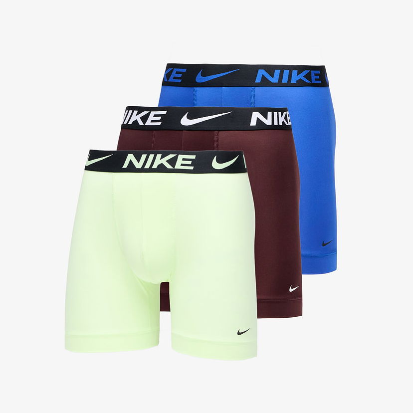 Boksere Nike Nike Dri-FIT Essential Micro Boxer Brief 3-Pack Flerfarvet | 0000KE1157-395