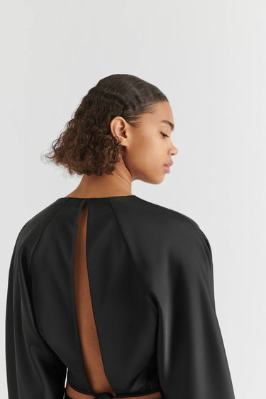 Polo skjorte AXEL ARIGATO Demi Open Back Top Sort | A2118001, 6