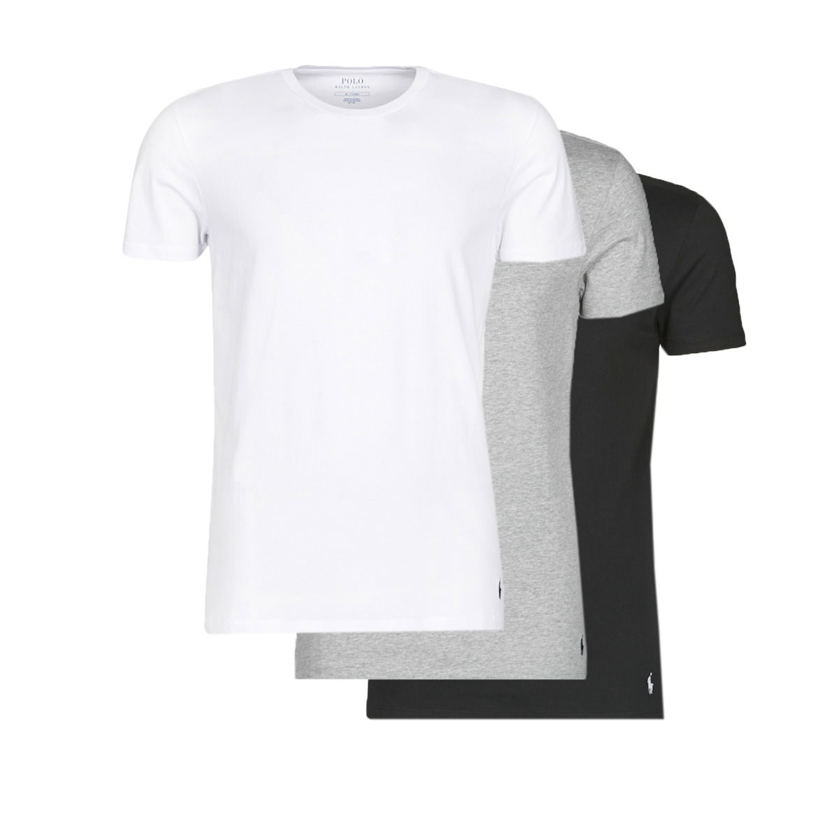 T-shirt Polo by Ralph Lauren 3 PACK CREW UNDERSHIRT Flerfarvet | 714830304002-NOS=714709274001, 0