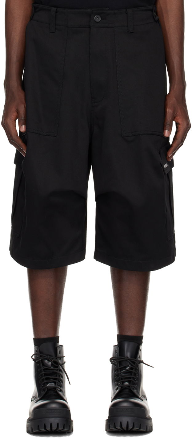 Shorts We11done We11done Cargo Pocket Shorts Sort | WD-PT1-24-212-M-BK, 0