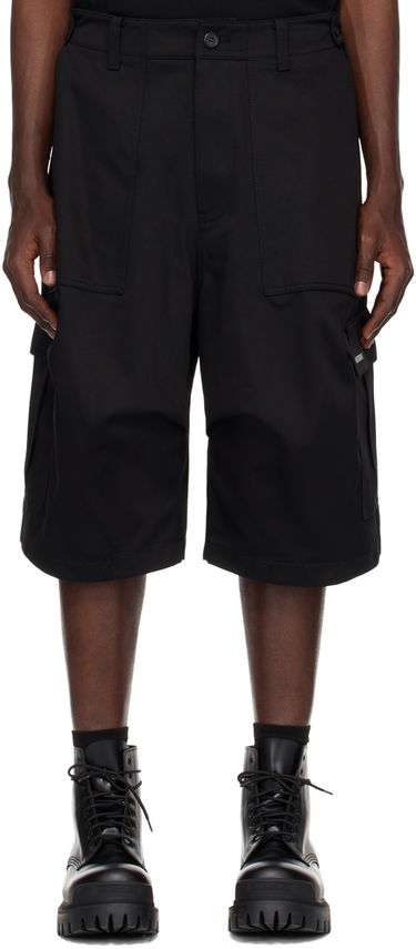 Shorts We11done We11done Cargo Pocket Shorts Sort | WD-PT1-24-212-M-BK, 0