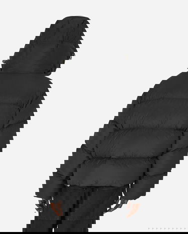 Puffer jakke Off-White Patch Arrow Down Puffer Jacket Black Sort | OMEJ006F23FAB001 1010, 3