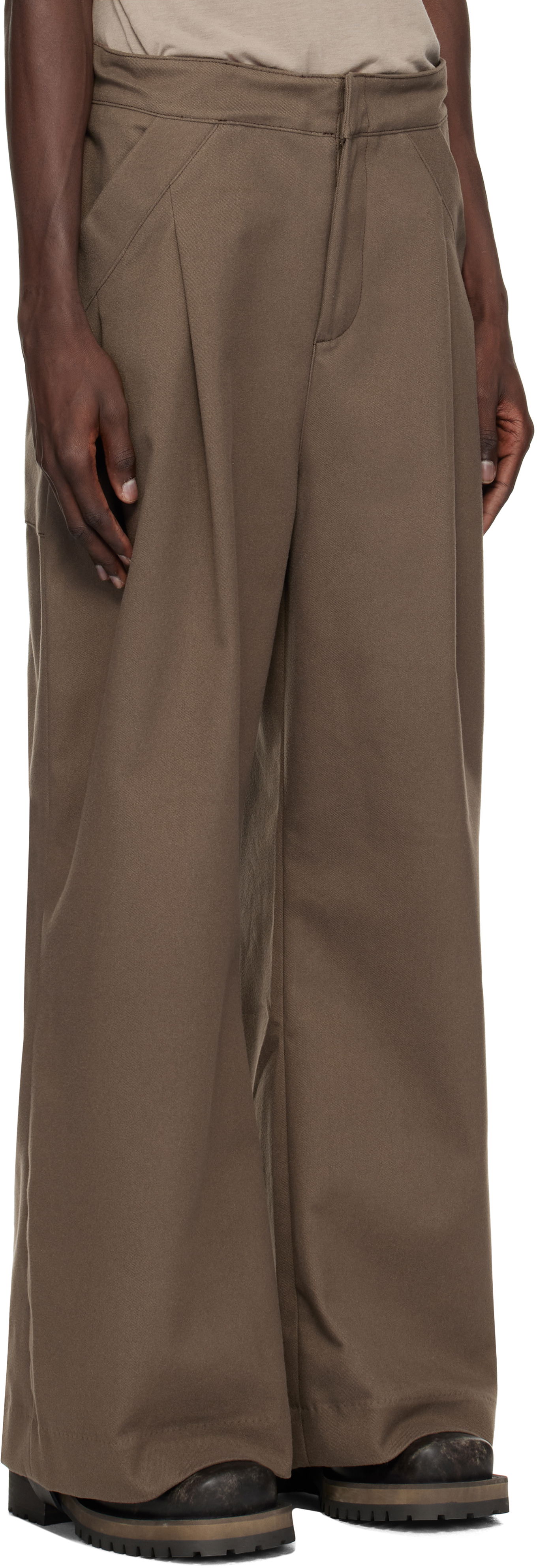 Bukser Entire Studios Entire Studios Wares Trousers Brun | ES2623MO, 1