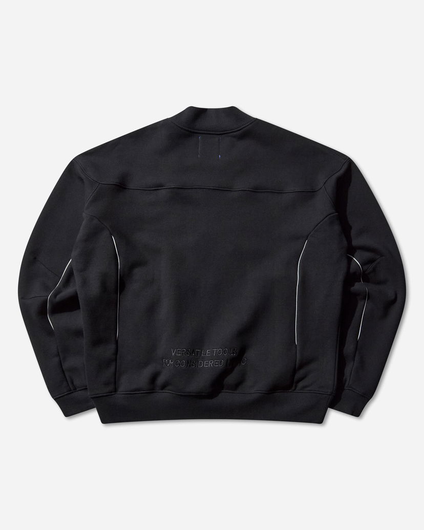 Sweatshirt Asics Novalis Pyroloi Mock Neck Piped Sweatshirt Sort | 2203A327-001
