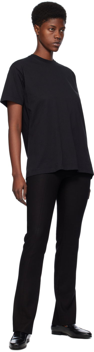 T-shirt TOTEME Straight T-Shirt Sort | 232-5043-786, 3