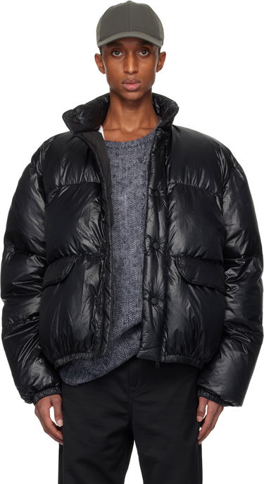 Puffer jakke OUR LEGACY Inhale Puffa Jacket Sort | M4231IPB, 0