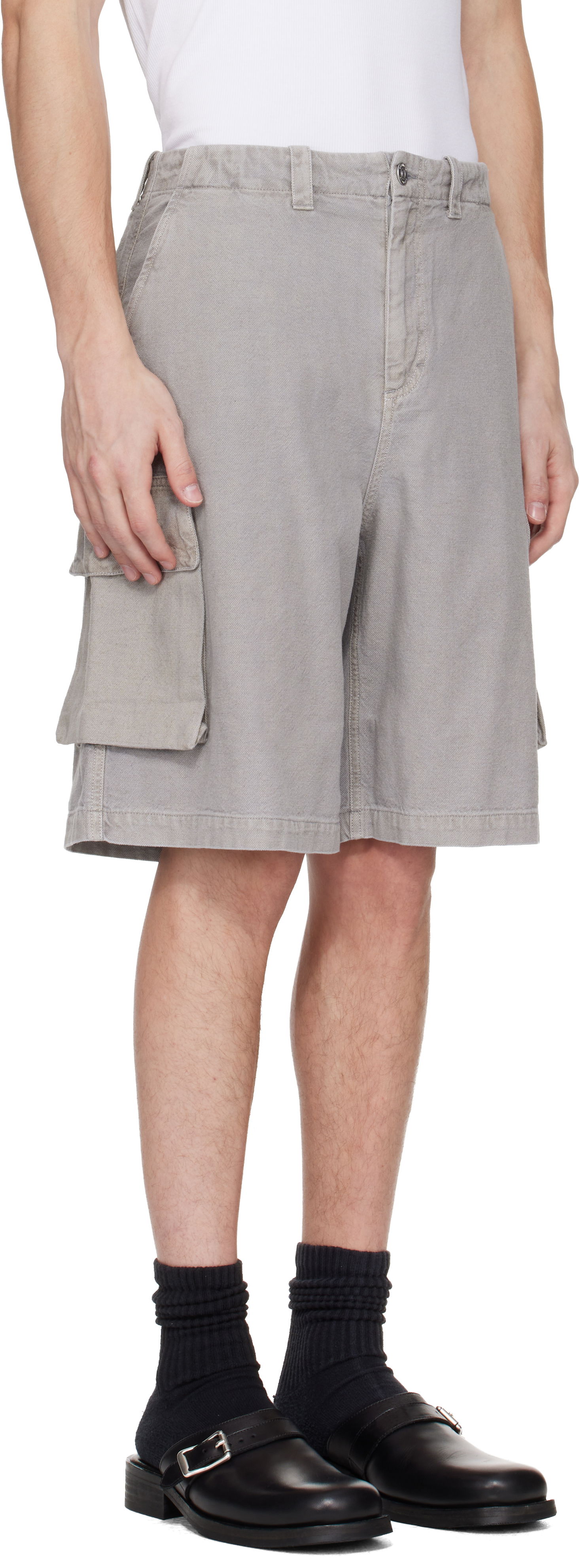 Shorts OUR LEGACY Our Legacy Mount Cargo Shorts Grå | M2254MSS, 1