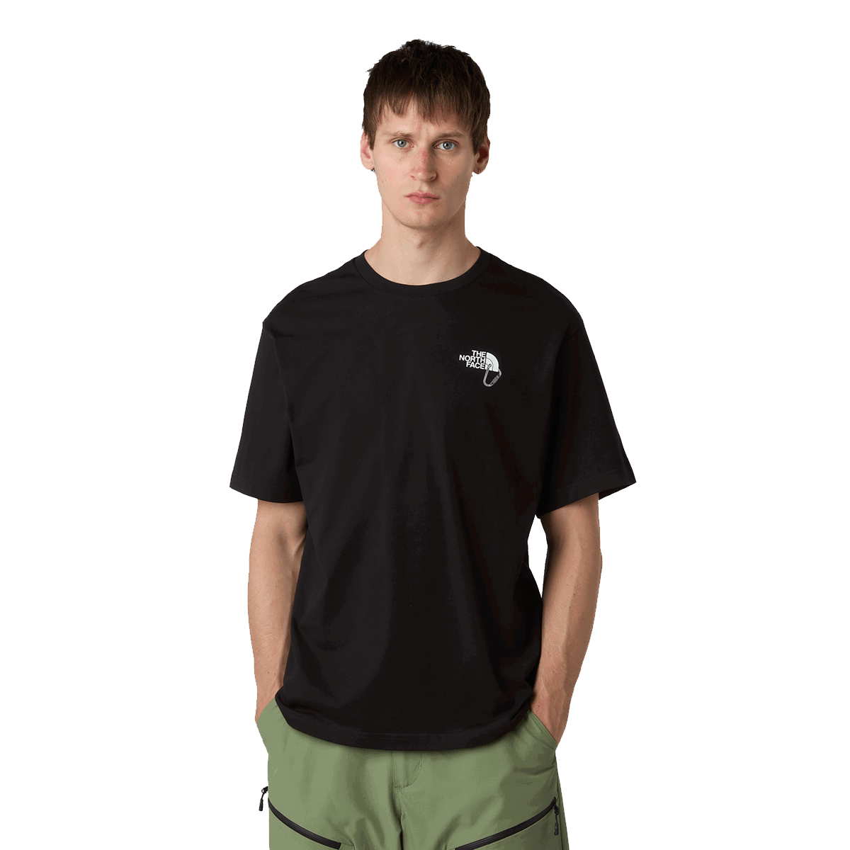 T-shirt The North Face The North Face Explore Carabiner Relaxed Short Sleeve T-Shirt Sort | NF0A8F2HJK31, 0