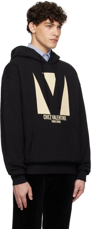 Sweatshirt Valentino Cotton Hoodie With Print Sort | 6V3MF28NAQA, 1