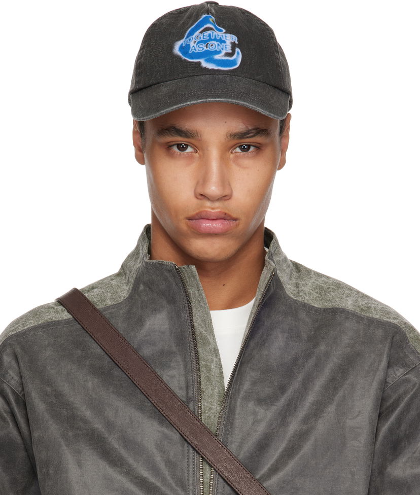 Kasket ADER ERROR ADER error 'Together As One' Baseball Cap Sort | BO01SSHW0215BK