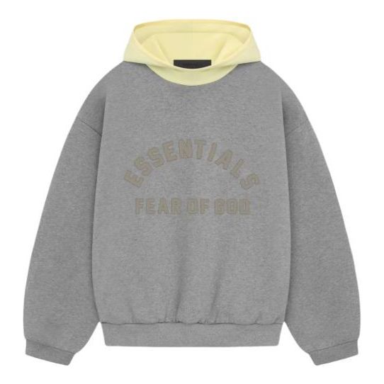 Sweatshirt Fear of God Essentials Fleece Hoodie Grå | 202SP244311F