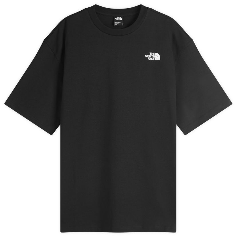 T-shirt The North Face NSE Oversized Carabiner T-Shirt, Size Small Sort | NF0A8C3TJK3
