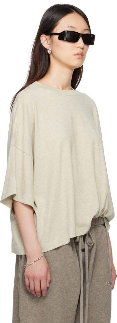 T-shirt Fear of God Fear of God ESSENTIALS Boxy T-Shirt Beige | 125SP255892FW, 1