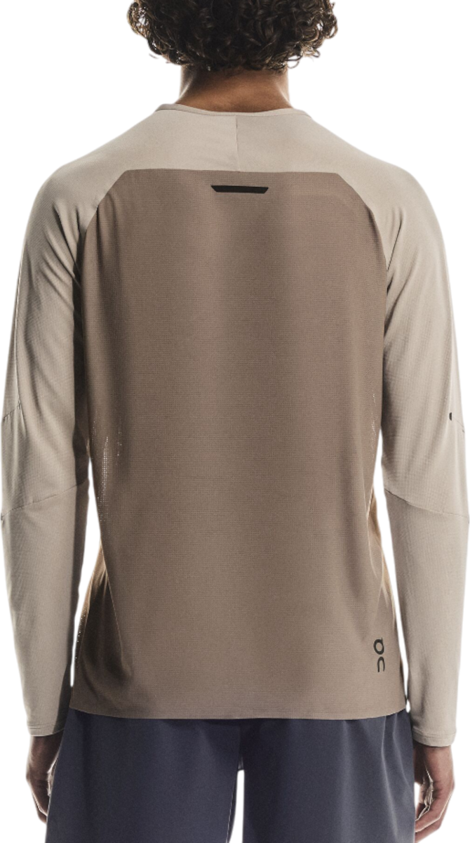 T-shirt On Running Performance Long-Sleeve T-Shirt with DRYTEC Beige | 1me10243153, 1