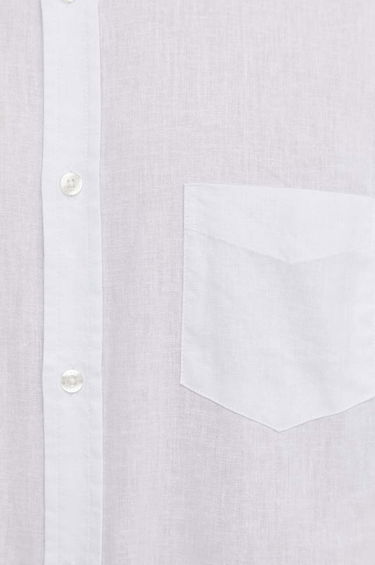 Skjorte Samsoe Samsoe Liam BA Shirt Blå | M20200043, 4