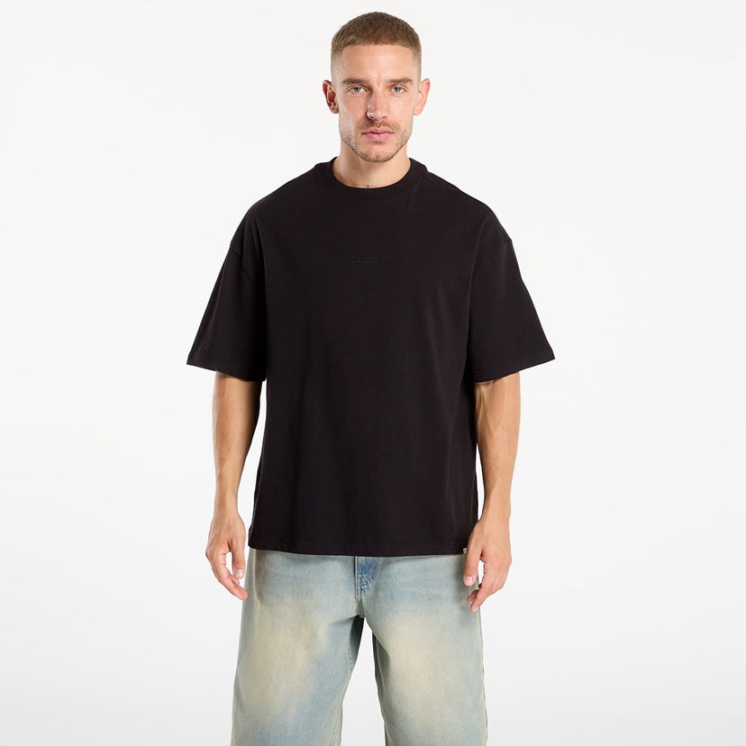 T-shirt Mitchell & Ness Mitchell & Ness Branded Script Oversized Tee Sort | FC9605-MNNBLCK