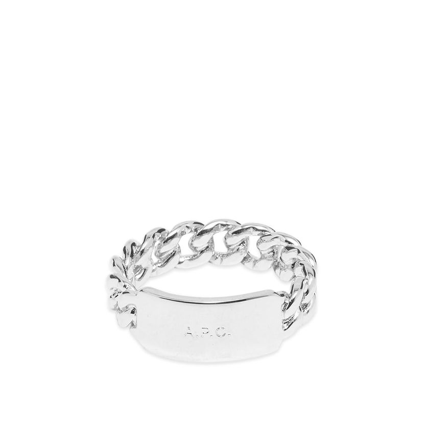Ring A.P.C. A.P.C. Darwin Chain ID Ring Metalisk | MEACC-M70686-RAB