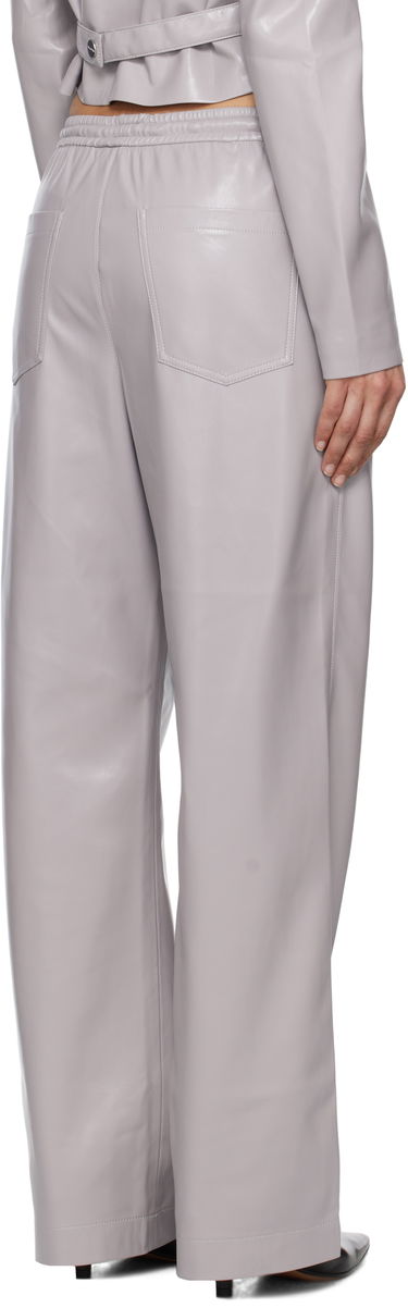 Bukser Nanushka Nanushka Calie Faux Leather Trousers Grå | NW25RSPA06492, 2