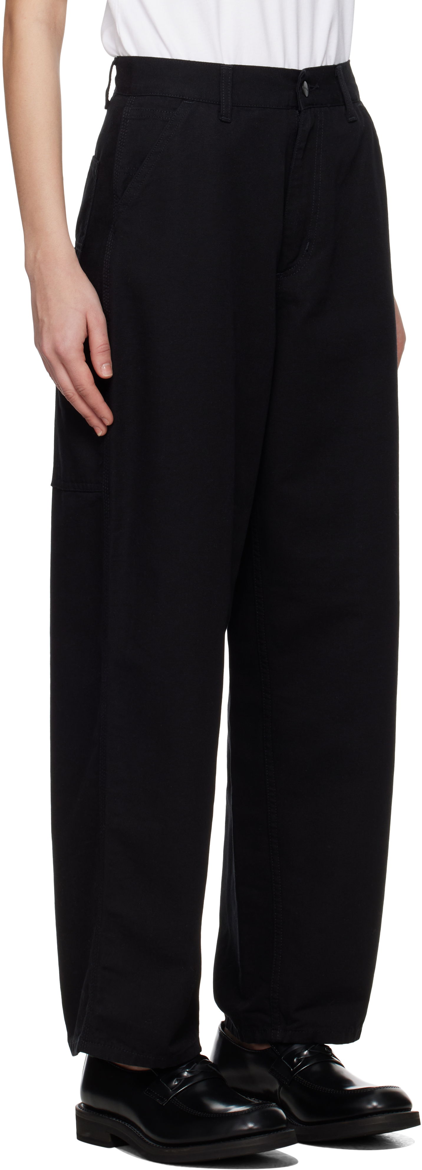 Bukser Carhartt WIP Carhartt WIP Brandon Single Knee Trousers Sort | I034880 8902, 1