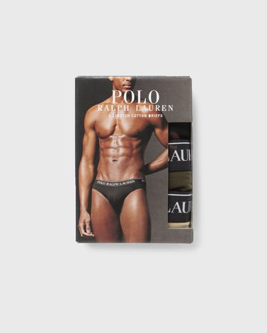 Undertøj og sokker Polo by Ralph Lauren 3-Pack Briefs Beige | 714840543020, 2