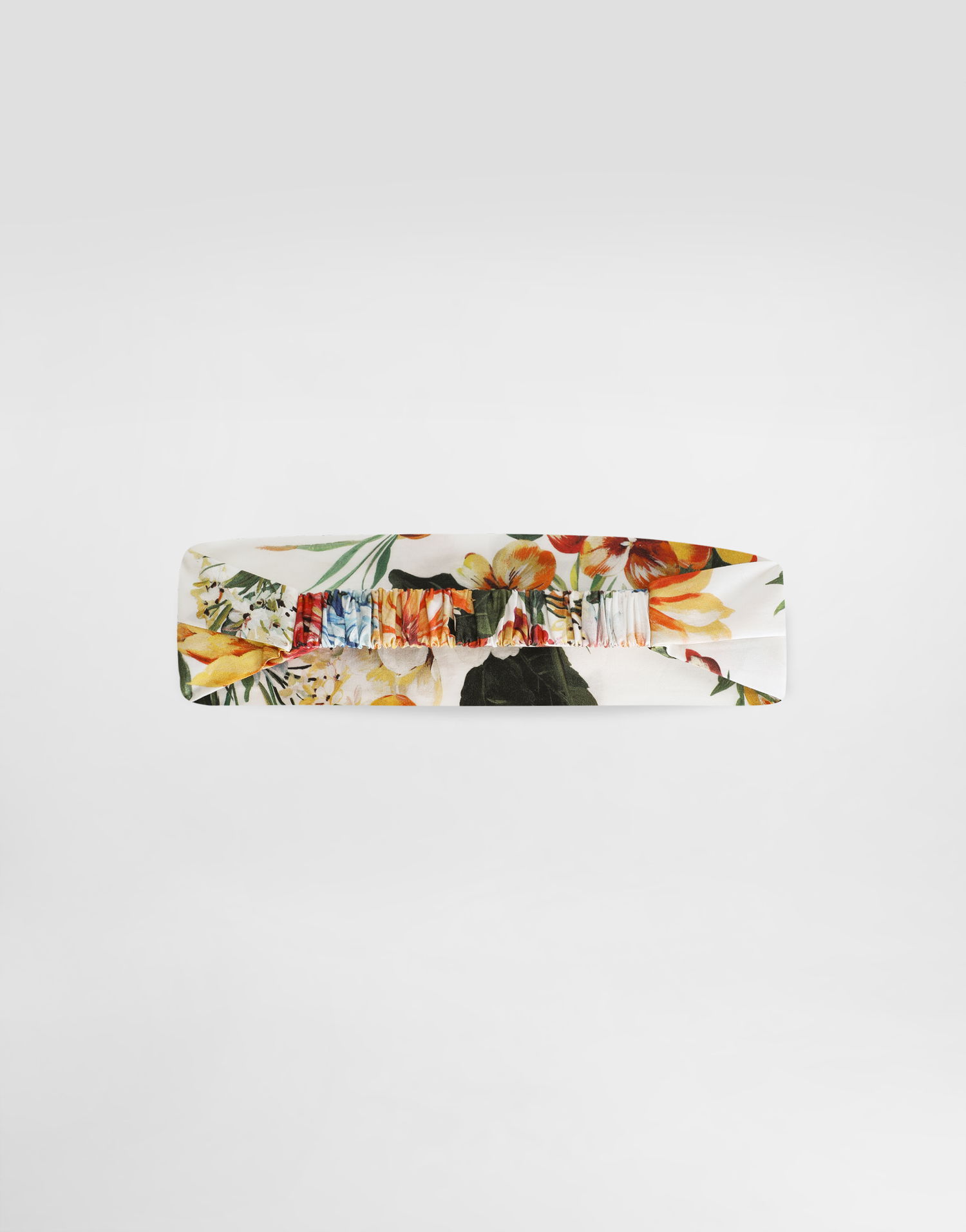 Tilbehør Dolce & Gabbana Dolce & Gabbana Flower-Print Poplin Headband Flerfarvet | LB4H91HS5TVHA5PC, 1