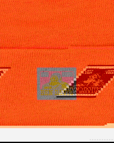 Beanie Ben Davis Orange Logo Beanie Orange | BEN9296 001, 4