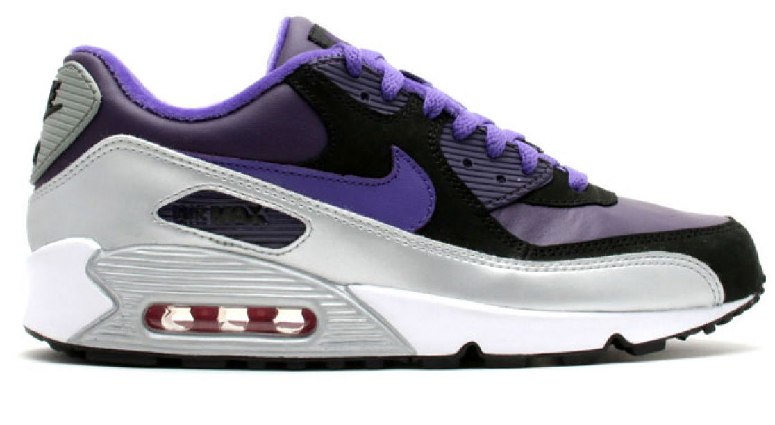 Sneakers og sko Nike Air Max 90 Premium Varsity Grå | 313650-501, 0