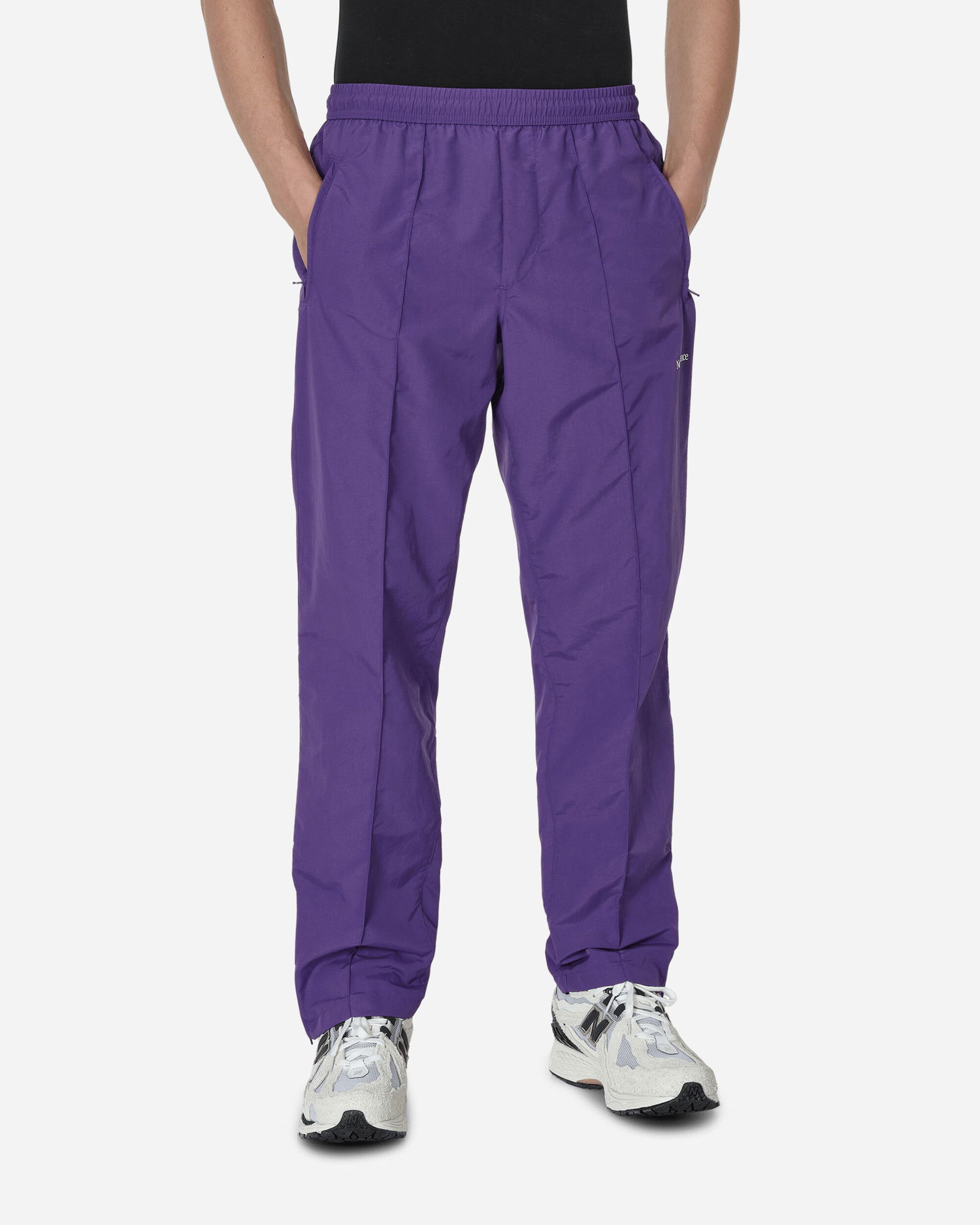 Bukser New Balance Made in USA Woven Pant Lilla | MP31541-PRP, 1