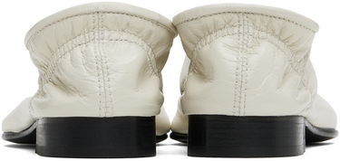 Sneakers og sko BY FAR BY FAR Carré Leather Ballerina Flats Hvid | MWFHC055LL002WH020PL, 1