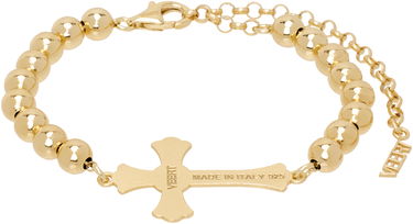 Armbånd VEERT Cross Bracelet Metalisk | BR01PL-YG, 0