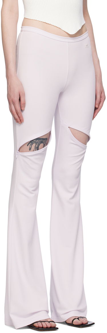Leggings Courrèges Cutout Flare Trousers Sort | 224JPA232JS0066, 4