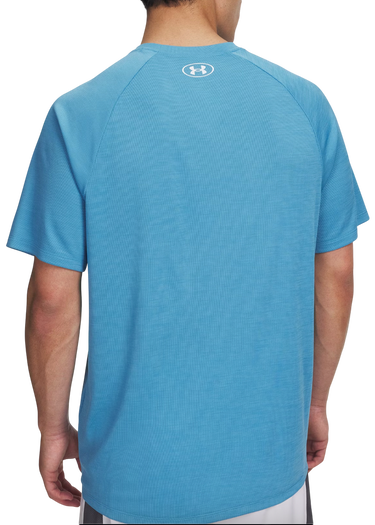 T-shirt Under Armour Tech Textured Short Sleeve T-Shirt Blå | 1382796-453, 2