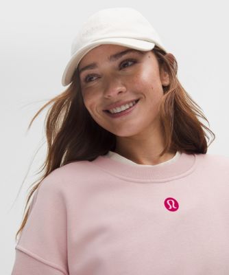 Sweatshirt lululemon Perfectly Oversized Fleece Crew Logo - Size L Lyserød | prod20001239, 9