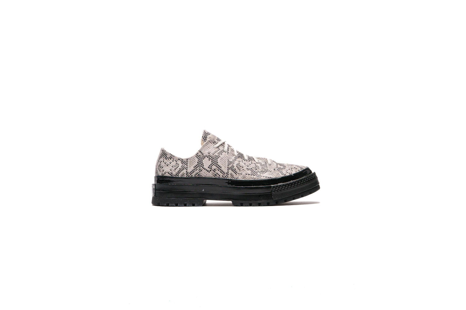 Sneakers og sko Converse CHUCK 70 Formal Suede Snake Print Beige | A15045C, 0