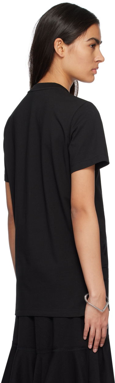 T-shirt We11done Graphic Print T-shirt Sort | WD-TT1-23-798-U-BK, 2