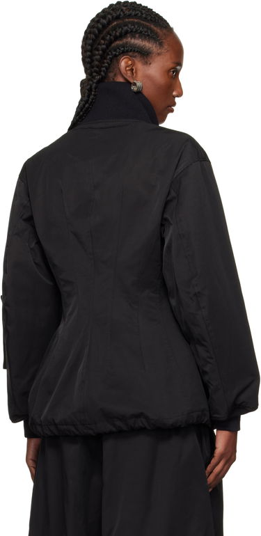 Bomberjakke Yohji Yamamoto YOHJI YAMAMOTO Twill Darts Bomber Jacket Sort | FM-J52-600, 2