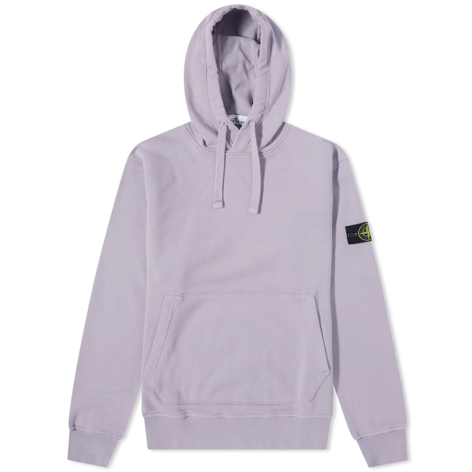 Sweatshirt Stone Island Garment Dyed Popover Hoodie Lilla | 7915641-V0047, 0