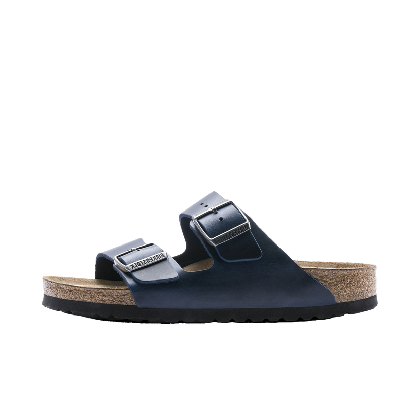 Sneakers og sko Birkenstock Arizona Soft Footbed Oiled Leather Blue Sort | 1013643/1013644
