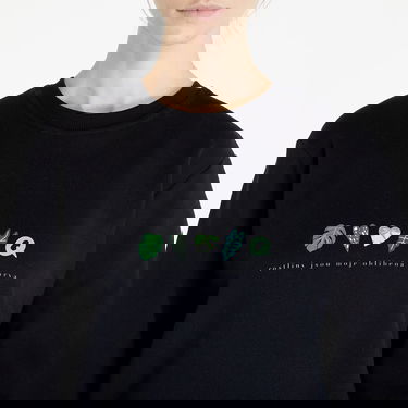 Sweatshirt Queens Rostliny Jsou Moje Oblíbená Barva Crewneck Sort | QNS_041, 1