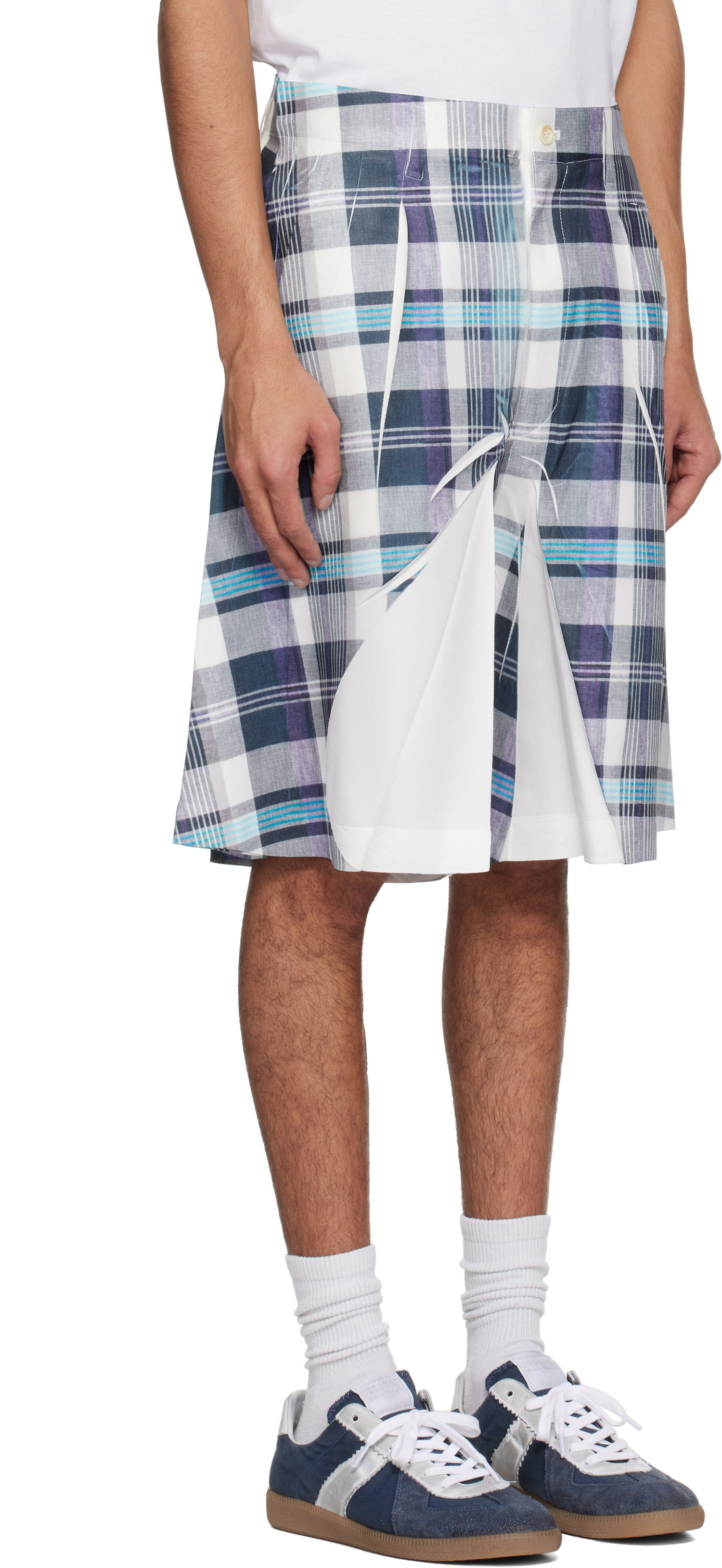 Shorts Comme des Garçons Comme des Garçons Shirt Twill Garment Printed Shorts Flerfarvet | FO-P501-051, 1