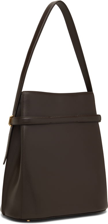 Håndtaske TOTEME TOTEME Leather Bucket Bag with Belt Brun | 244-WAL0048-LE0025, 2