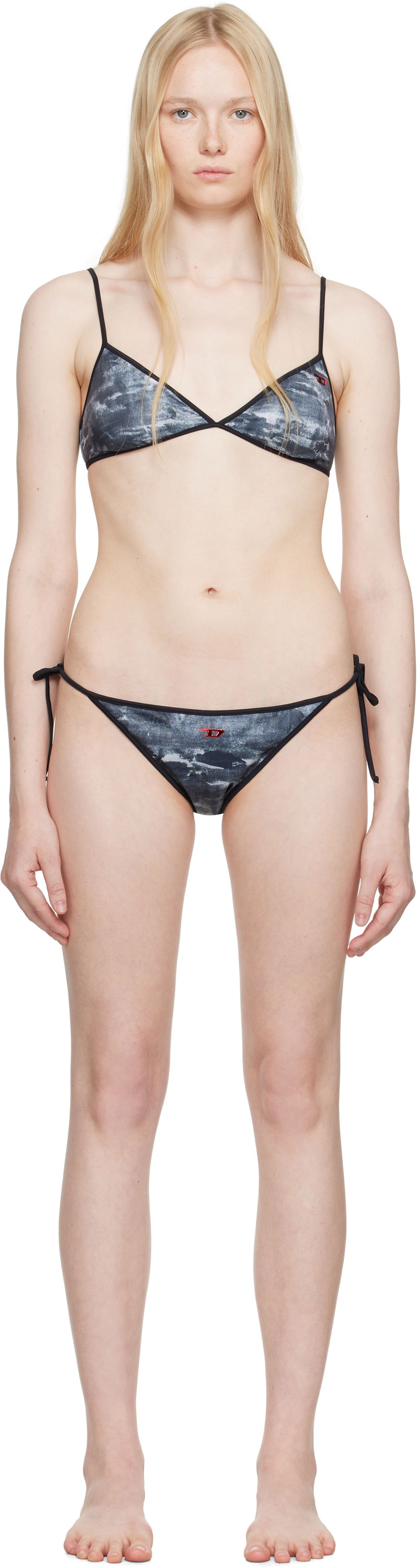 Badetøj Diesel Diesel Cloud-D-Pop & Elsa-D-Pop Bikini Set Grå | A17494 0BLBN/A17525 0BLBN, 0