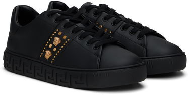 Tøj Versace Versace Studded Greca Sort | 1014460_1A13065, 3