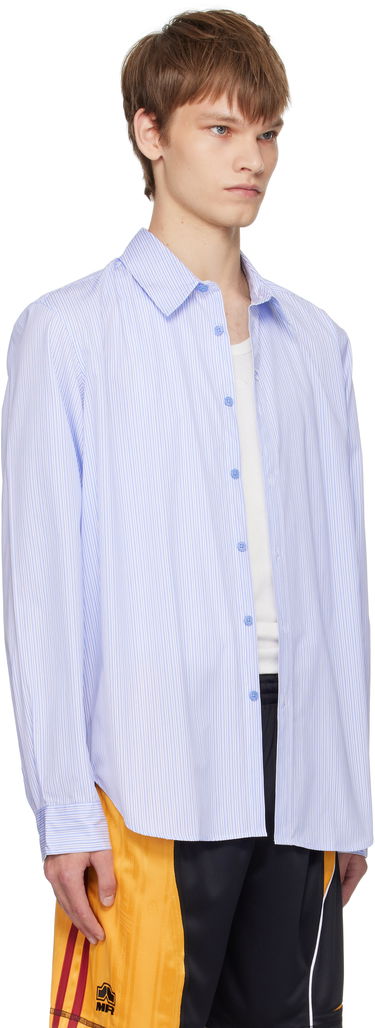 Skjorte Martine Rose Martine Rose Classic Striped Shirt Blå | 401WS18531, 1